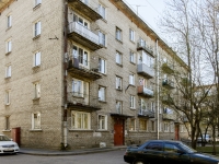 Kronshtadsky district, Gusev st, 房屋 11. 公寓楼