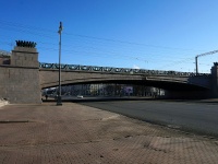Moskowsky district, bridge Железнодорожный , bridge Железнодорожный