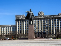 Moskowsky district, 纪念碑 В.И.Ленину , 纪念碑 В.И.Ленину