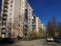 Moskowsky district, Kosmonavtov avenue, 房屋 27 к.1. 公寓楼