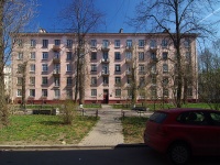 Moskowsky district, Tipanova st, house 12. Apartment house
