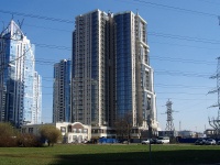 Moskowsky district, Tipanova st, 房屋 25/1. 公寓楼