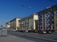 Moskowsky district, Lensoveta st, house 24. Apartment house