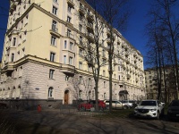 Moskowsky district, Lensoveta st, house 3. Apartment house