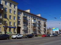 Moskowsky district, Lensoveta st, house 13. Apartment house
