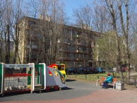 Moskowsky district, Lensoveta st, house 28. Apartment house