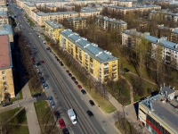 Moskowsky district, Lensoveta st, house 30. Apartment house
