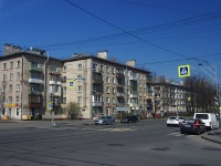 Moskowsky district, Lensoveta st, house 37. Apartment house