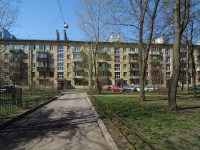 Moskowsky district, Lensoveta st, house 42. Apartment house