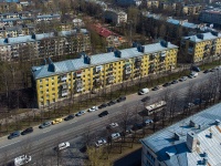 Moskowsky district, Lensoveta st, house 42. Apartment house