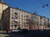 Moskowsky district, Aviatsionnaya st, 房屋 15. 公寓楼