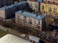 Moskowsky district, Aviatsionnaya st, house 17. Apartment house