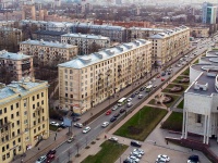 Moskowsky district, Basseynaya st, house 37. Apartment house