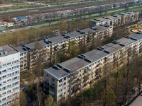 Moskowsky district, Vitebskiy avenue, house 21 к.1. Apartment house