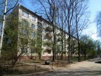 Moskowsky district, Vitebskiy avenue, 房屋 21 к.1. 公寓楼