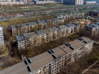 Moskowsky district, Vitebskiy avenue, 房屋 21 к.2. 公寓楼