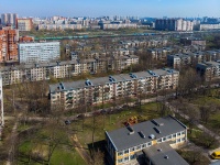 Moskowsky district, Vitebskiy avenue, 房屋 21 к.4. 公寓楼