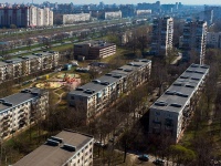 Moskowsky district, Vitebskiy avenue, house 23 к.3. Apartment house