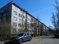 Moskowsky district, Vitebskiy avenue, 房屋 33 к.1. 公寓楼