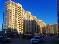 Moskowsky district, Varshavskaya st, house 6 к.1. Apartment house