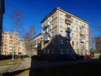 Moskowsky district, Varshavskaya st, 房屋 10. 公寓楼
