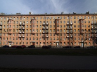 Moskowsky district, Varshavskaya st, house 16. Apartment house