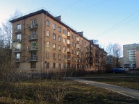 Moskowsky district, Varshavskaya st, house 17. Apartment house
