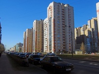Moskowsky district, Varshavskaya st, 房屋 19 к.2. 公寓楼
