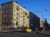 Moskowsky district, Varshavskaya st, house 22. Apartment house