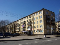 Moskowsky district, Varshavskaya st, 房屋 25. 公寓楼