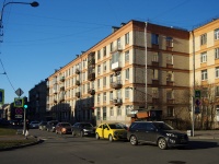 Moskowsky district, st Varshavskaya, house 34. Apartment house