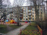 Moskowsky district, Varshavskaya st, house 35. Apartment house