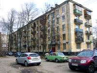 Moskowsky district, st Varshavskaya, house 35. Apartment house