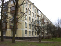 Moskowsky district, st Varshavskaya, house 39 к.1. Apartment house
