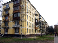 Moskowsky district, st Varshavskaya, house 39 к.2. Apartment house