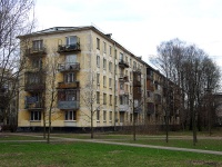 Moskowsky district, st Varshavskaya, house 41 к.3. Apartment house