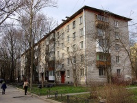 Moskowsky district, st Varshavskaya, house 43 к.2. Apartment house