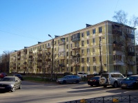 Moskowsky district, st Varshavskaya, house 45 к.1. Apartment house