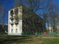 Moskowsky district, st Varshavskaya, house 52. Apartment house