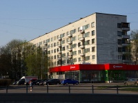 Moskowsky district, Varshavskaya st, house 122. Apartment house