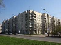 Moskowsky district, Varshavskaya st, house 124. Apartment house