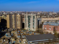 Moskowsky district, Pobedy st, house 5. Apartment house