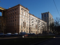 Moskowsky district, Pobedy st, house 7. Apartment house