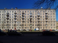 Moskowsky district, Pobedy st, 房屋 8. 公寓楼