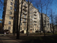 Moskowsky district, Pobedy st, house 8. Apartment house