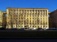 Moskowsky district, Pobedy st, 房屋 11. 公寓楼