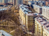 Moskowsky district, Pobedy st, house 11. Apartment house