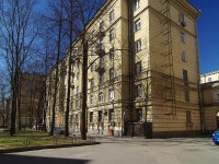 Moskowsky district, Pobedy st, house 13. Apartment house