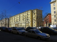 Moskowsky district, Pobedy st, 房屋 18. 公寓楼