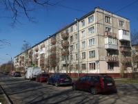 Moskowsky district, Yury Gagarin avenue, 房屋 26 к.1. 公寓楼